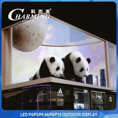 Dinding LED Luar Serbaguna SMD1921, Layar LED 900W Untuk Periklanan Luar Ruangan