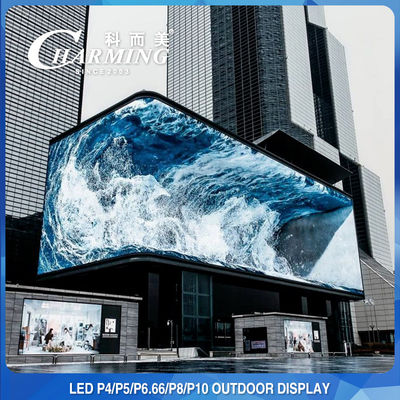 P5 P8 Outdoor LED Video Wall Display Billboard Tahan Air 1200W