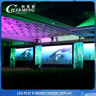 P3.91 200W LED Display Video Wall, Tampilan Layar Dinding LED Serbaguna Luar Ruangan