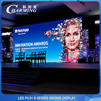 P3.91 Penyewaan Praktis Tampilan Layar LED Bahan Paduan Aluminium