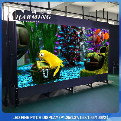 Anti Collision SDK Fine Pitch LED, Dinding Video LED Resolusi Tinggi 16 Bit