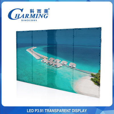 SMD2020 Fleksibel Transparan LED Video Musik LED Pemandangan Hiburan