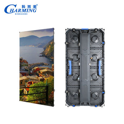 500*1000 P3.91Led Display Screen Outdoor Rental Full Color Durable 1 Tahun Garansi Untuk Iklan