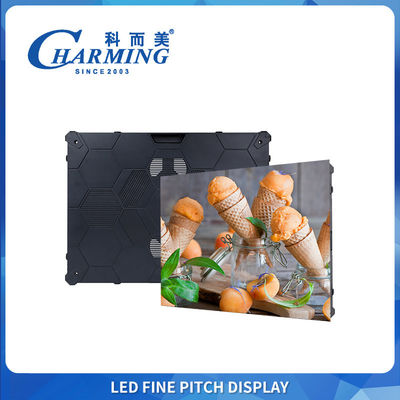 Layar LED Indoor Pitch Kecil dengan Lemari Alloy Aluminium Ringan untuk Pemeliharaan Depan