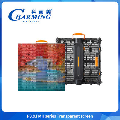 P3.91 Waterproof IP65 Led Video Wall Screen Shopping Mall Windproof Led Display yang dapat dibelokkan