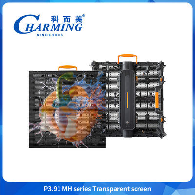 Tampilan LED Tirai Luar Ruangan Ultra Ringan Layar Windows HD 3,91mm 4K