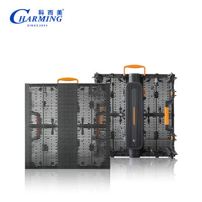 Cahaya Tinggi P2.6 P3.91 Tirai Toko Jendela Kaca TV Panel LED Mesh Tampilan LED Transparan