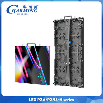 Full corlor P2.6 LED display screen H Series Outdoor display screen dengan kecerahan dan refresh rate yang tinggi