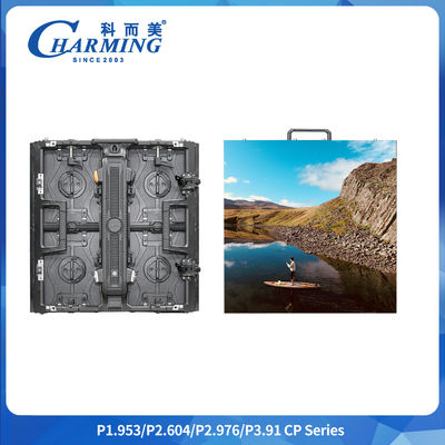 Smd2020 P3.91 Warna Cerah Indoor Fleksibel Led P2.98 ±10° Lengkung Permukaan Video Yang Lebih Tinggi Dinding P2.6 HD Efek Visual 3D Sewa Besar Kinerja Komersial