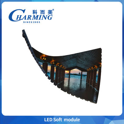Indoor LED Soft Module Video Wall Display dengan Refresh Rate Tinggi untuk iklan ringan dan perencanaan acara