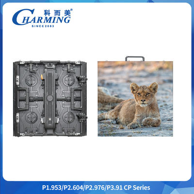 P2.6-P3.91 Layar Stand Dukungan Indoor SMD2020 7680Hz Kualitas High-Definition Iklan LED Video Fleksibel Dinding Tampilan Komersial