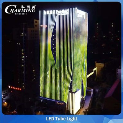 Lampu Tabung LED Terang Bertenaga Siang Hari untuk Kantor Gudang Bodi Lampu Aluminium