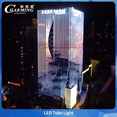 Lampu Tabung LED RGBW Daya Rendah U30 Kontrol DMX untuk Proyek Pencahayaan Luar Ruangan