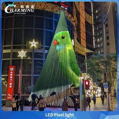 Lampu Pixel LED Tahan Air Luar Ruangan 2025 Daya Rendah Kualitas Tinggi Digunakan untuk Penerangan Luar Ruangan