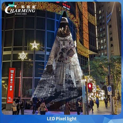 Lampu LED Pixel Luar Ruangan dengan Cangkang PC 30c/40c Berkualitas Tinggi, Manik-manik Lampu Digunakan untuk Bangunan