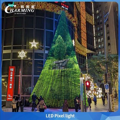 Lampu Pixel LED 24v Hemat Energi Tahan Air Ip66 Dengan Gedung Kantor