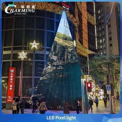 Charming 2025 Next-Gen LED Pixel Light 40D 40×27.3mm IP66 Waterproof PC Housing Untuk Atraksi Wisata Pencahayaan Dekorasi Arsitektur