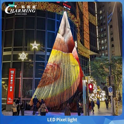 Charming 2025 Produk Inovasi Baru Led Pixel Light 40D 40*27.3MM Bahan PC IP66 Objek Wisata Dekorasi
