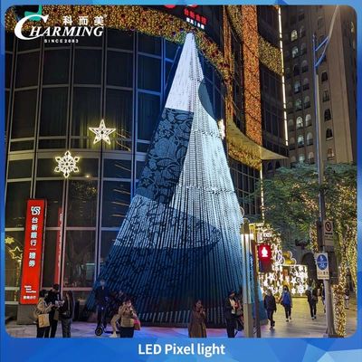 China Pabrik Langsung IP65 RGB Led Pixel Light Dekorasi Pencahayaan Luar Dengan Tutup Bahan PC Crust