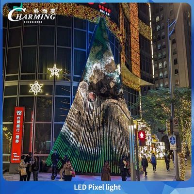 IP65 Luar Waterproof Bangunan Elevation Pixel Light Dengan Warna Tampilan RGB