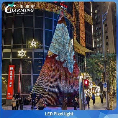 Lampu Pixel LED SMD3535 Lampu Luar Ruangan Dekorasi Dinding Eksterior Pencahayaan Panggung Kontrol Independen Pixel