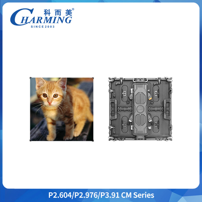 Layar Tampilan LED Sewa Luar Ruangan P3.91 IP65 7680Hz Kabinet 500*500mm SMD1921 Warna Penuh