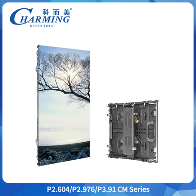Dinding Video LED Paduan Aluminium 7680Hz IP65 Tahan Air P2.6 P2.98 P3.91