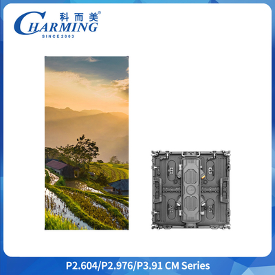 Desain Baru 2025 500x500mm/500x1000mm Paduan Aluminium Fleksibel & Melengkung & Sudut Siku & 3 in 1 Layar Led Untuk Acara Sewa