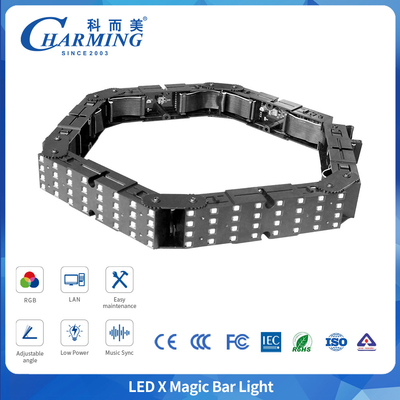 SMD3838 PC Cover RGB Modular Led Magic Bar Light Untuk Dekorasi Lobby Hotel