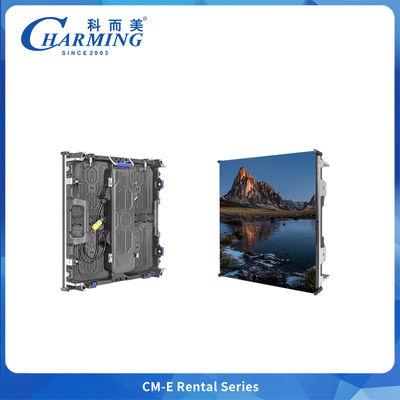 LED Outdoor Advertising Video Wall Panel 500x500 Resolusi 8K Waterproof Wall Mountable Rental Display