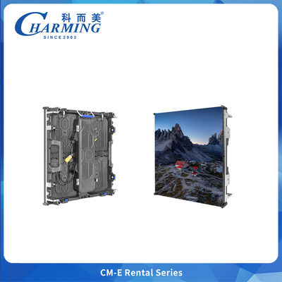Penyewaan P3.91 LED Outdoor Display 500x1000mm 500x500mm Layar Iklan IP65 Waterproof 4K Resolusi Kecerahan