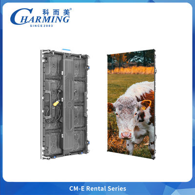 79MM Aluminium Alloy Cabinet CM-E Rental LED Display dengan sinyal di dikator HUB Untuk acara panggung konser