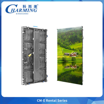 Lemari Tampilan LED Sewaan 500x500mm/500x1000mm 6.4kg Integrasi Kabel Daya untuk Acara Panggung Konser