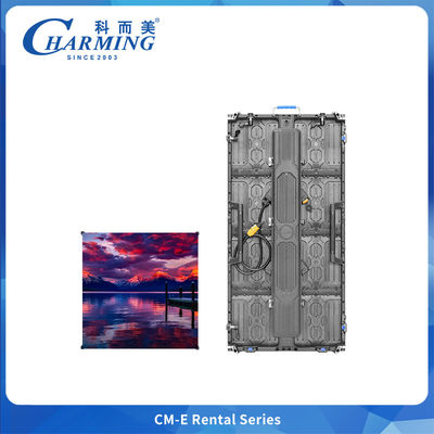 Menarik Indoor CM-EE P2.604 Series Waterproof Full Color LED Display Screen untuk Sewa Dengan Aluminium Alloy Cabinet 500x500mm