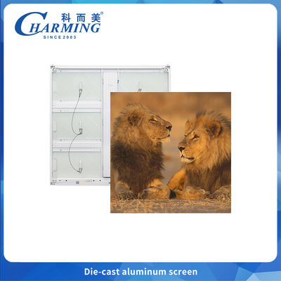Aluminium die-cast Outdoor LED display P6 Led Board berkinerja tinggi untuk arsitektur kabel keras iklan