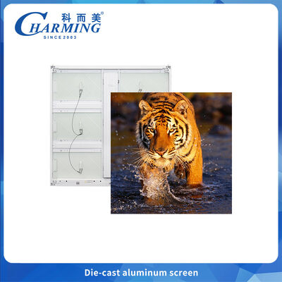 Die-Cast Aluminium Outdoor LED Display P4.44 Dengan IP65 Waterproof Untuk Highway Signage& iklan