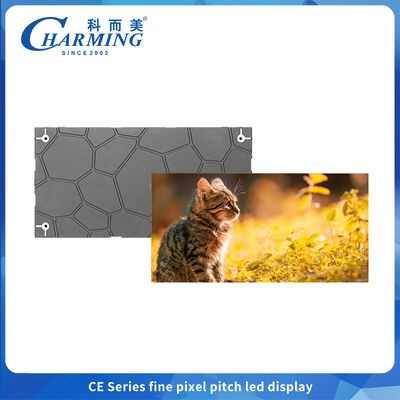 Seamless Splicing Small Pitch Indoor Led Screen Panel untuk ruang pertemuan dengan pemeliharaan depan