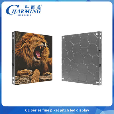 Crystal-Clear Immersion P1.53 HD Indoor LED Display untuk Seamless News Studio Walls Background