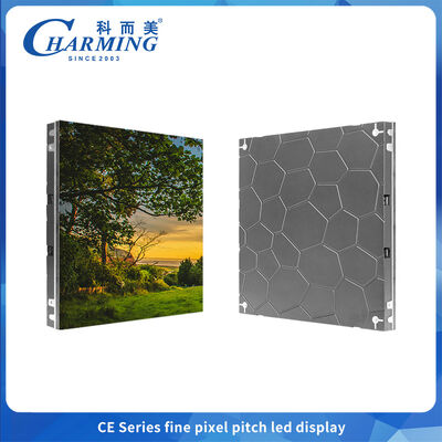 Layar LED Indoor Pitch Kecil dengan Lemari Alloy Aluminium Ringan dan Layar Ultra HD untuk Pemeliharaan Depan