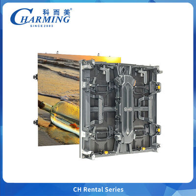 Layar LED Luas Lempeng & Fleksibel P2.6/P2.9/P3.9 Aluminium Die-Cast 7680Hz High Refresh untuk Acara Sewa