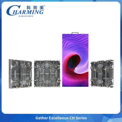 P3.91 Komersial Display Waterproof Special Handle Integrated Hard Connection Led Die-Cast Aluminium Alloy Cabinet CH