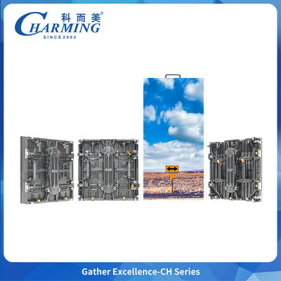 LED Display Rental P3.91 Die Cast Aluminium Alloy Cabinet Waterproof Commercial Display dengan Fitur Pemeliharaan Depan dan Belakang